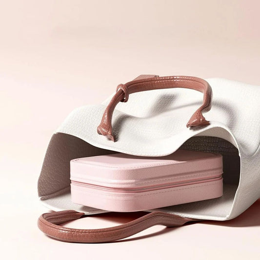 Portable LED Makeup Organizer Box