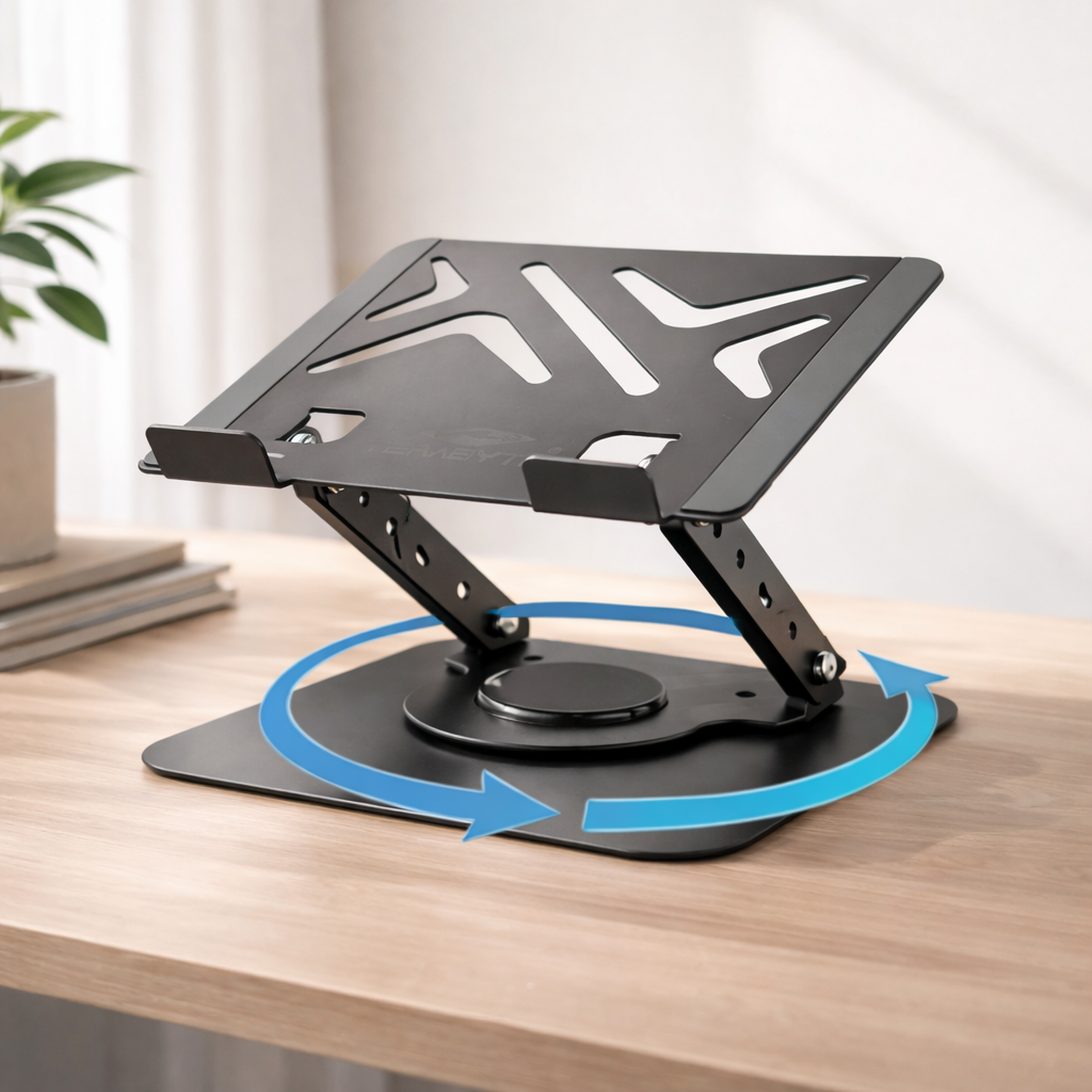 360° Adjustable Rotating Metal Laptop Stand